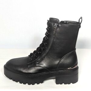 NEW Guess Womens Fearne Combat Boot Sz 9 black